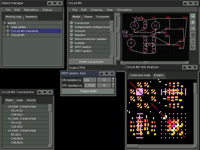 Electronic design (old GUI)