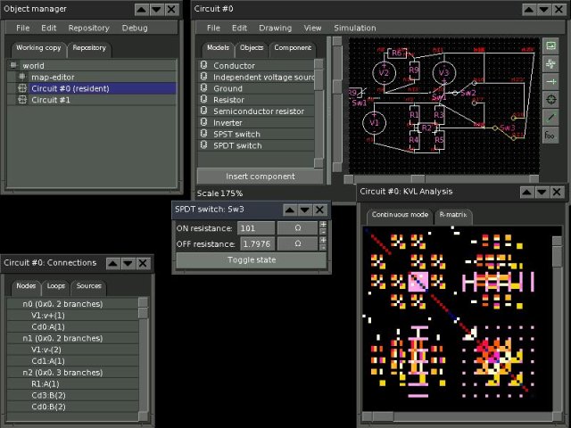 Electronic design (old GUI)