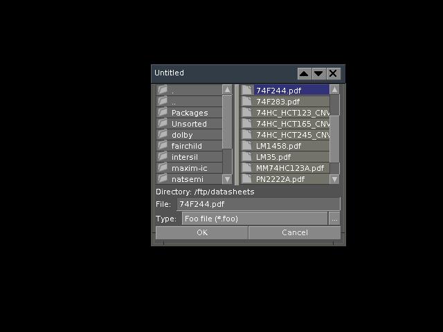 File loader widget